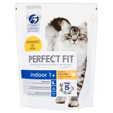 PERFECT FIT INDOOR 1+ ALLEINFUTTER FÜR ERWACHSENE KATZEN 750 G 6 STÜCK